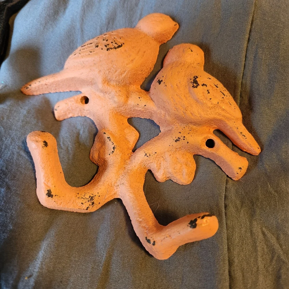 3 Decorative wall hooks 2 Dragonflys and Birds